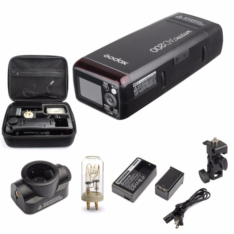 Компактний спалах Godox AD200 (Pocket Flash Kit)