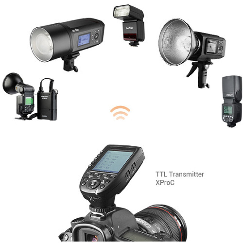 Спалах Godox V350C для Canon