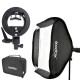 Софтбокс Godox S-Type Bowens Mount Flash Bracket with Softbox Kit (50*50 см)