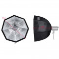 Студийный зонт софтбокс Godox Umbrella Softbox without Velco,with Bowens Adpater (Octa 80 см)