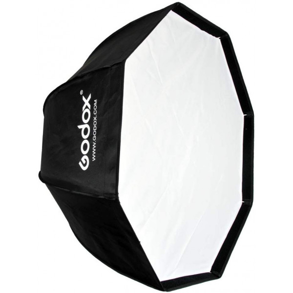 Студийный зонт софтбокс Godox Umbrella Softbox without Velco,with Bowens Adpater (Octa 80 см)