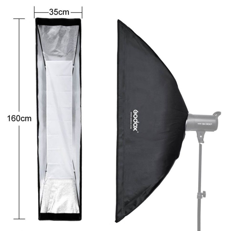 Стрипбокс с сотами Godox SB-FW 35*160 см под байонет Bowens