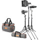 Комплект студійного світла Godox S30-D Focusing LED 3-Light Kit