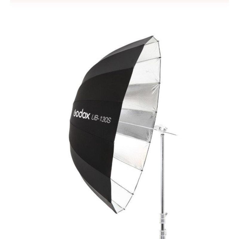 Парасоля параболічна Godox UB-130S срібна 51.1"/130 см