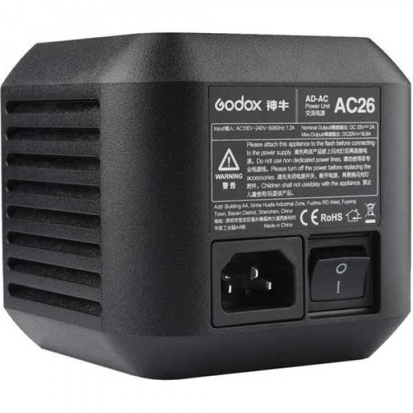 Мережевий адаптер Godox AC-26 для AD600Pro