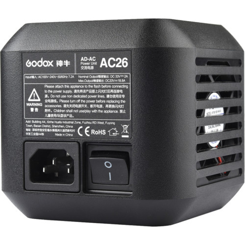 Мережевий адаптер Godox AC-26 для AD600Pro