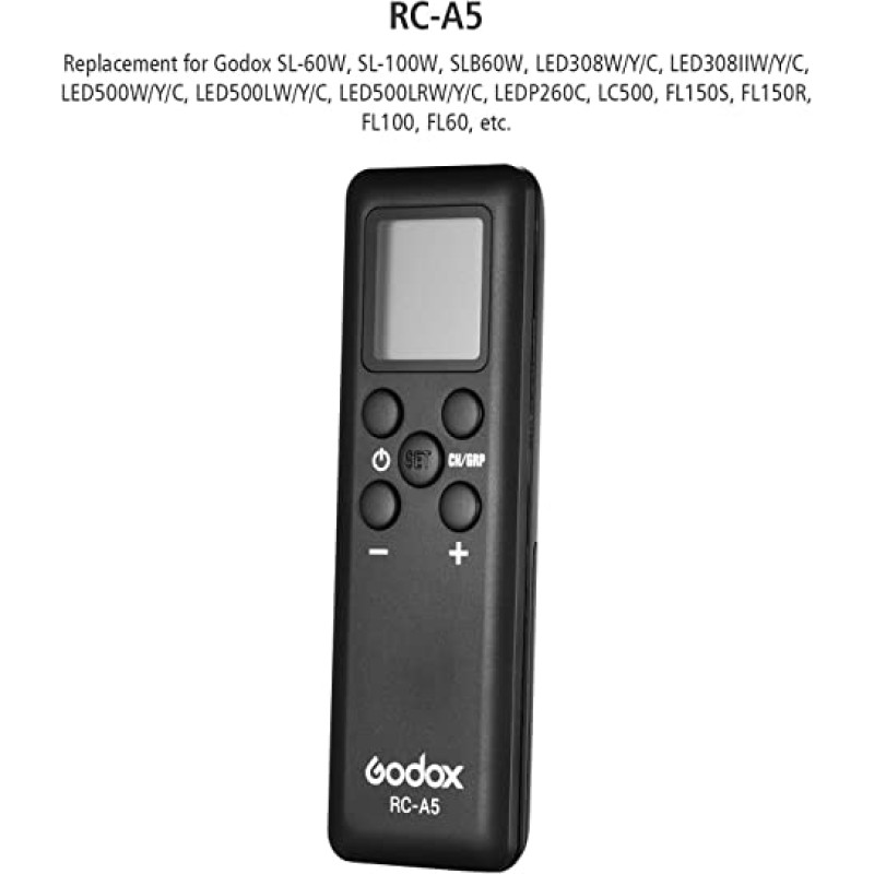 Пульт керування LED світлом Godox RC-A5 (для SL60W, LC500)