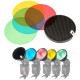Набор гелевых фильтров Godox Flash Color Gel Pack & Reflector Grid AD-S11/AD-S12