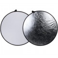 Отражатель света Godox Collapsible Reflector Disc 2-in-1 Silver&White RFT-02-110110