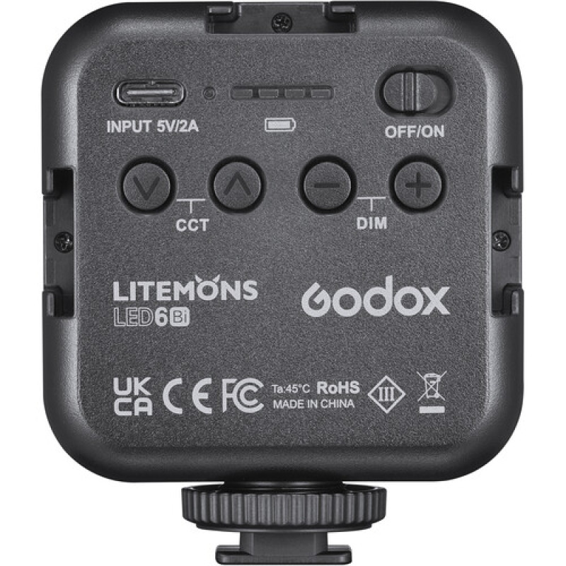 Світло Godox Litemons Bi-Color Pocket-Size LED Video Light (3200 to 6500K)