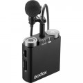 Микрофонная система Godox Virso M2 2персони Wireless Microphone System for Cameras and Smartphones 