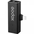 Беспроводная микрофонная система Godox MoveLink Mini LT для 2 человек для камер и устройств iOS Black