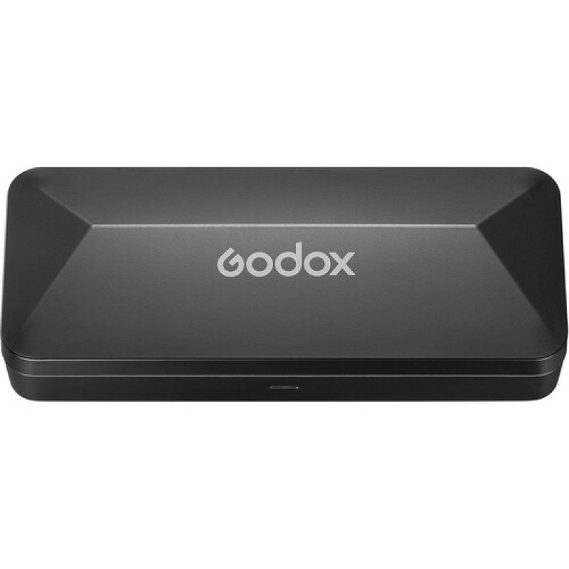 Бездротова мікрофонна система Godox MoveLink Mini LT для 2 осіб для камер і пристроїв iOS Black