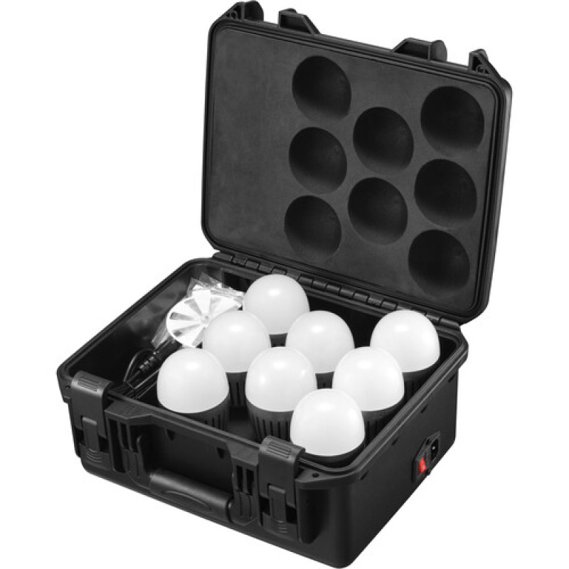 Смарт лампочка Godox C7R KNOWLED RGBWW (набір з 8 світильників) (C7R-K8B)