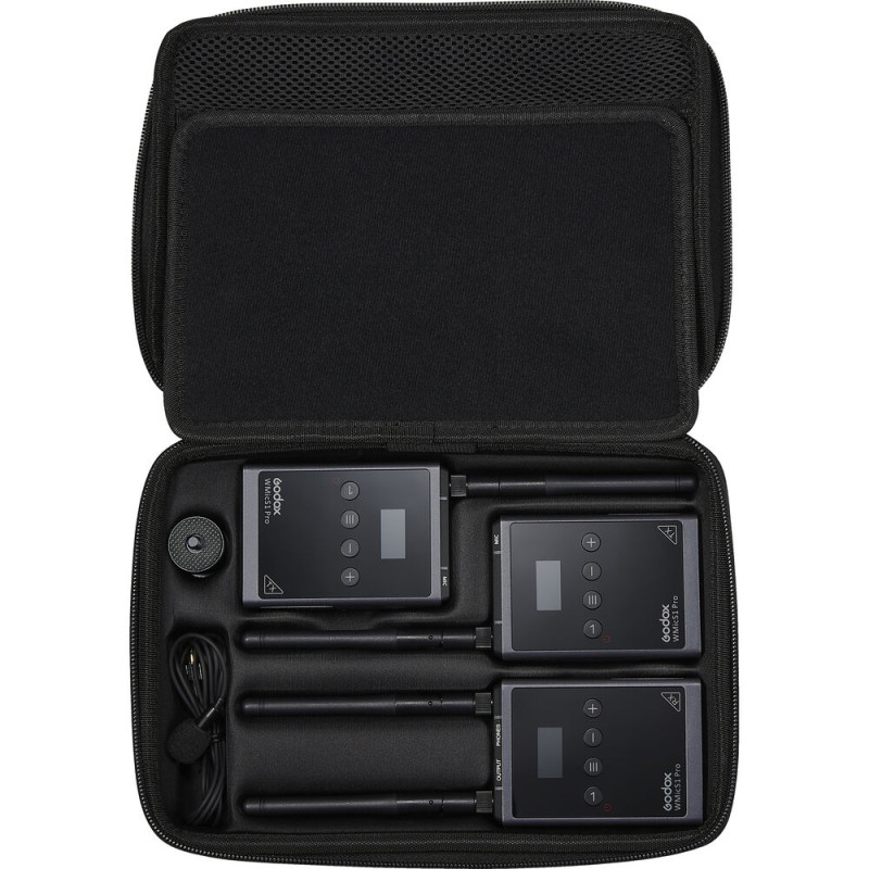 Бездротова мікрофонна система Godox UHF Wireless Microphone System (WmicS1 Pro Kit2)