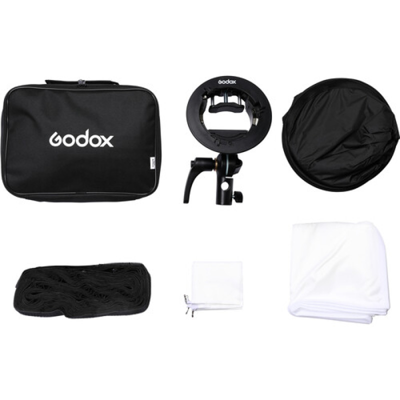 Софтбокс з кронштейном S2 Godox SGGV-6060 (60*60 см)