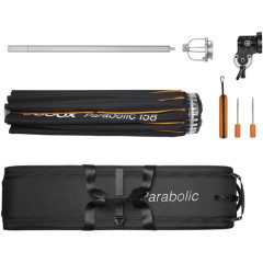 Комплект системи фокусування Godox P128 Parabolic Light Focusing System Kit 158 (59.1")