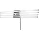 Godox TP-B4 4-Light Bracket for Pixel Series LED Tube Lights
