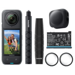 Панорамная камера Insta360 X4 360° 8K (Travel Kit)