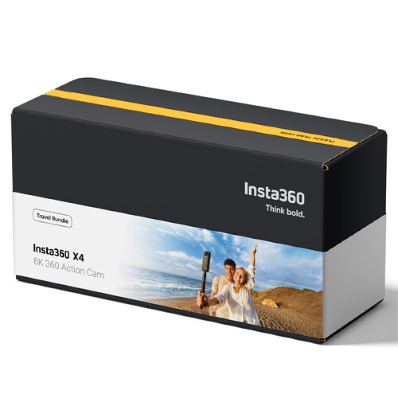 Панорамна камера Insta360 X4 360° 8K (Travel Kit)