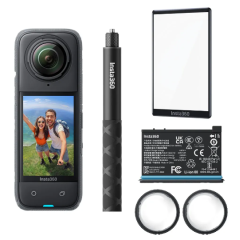 Панорамна камера Insta360 X4 360° 8K (Action Kit)