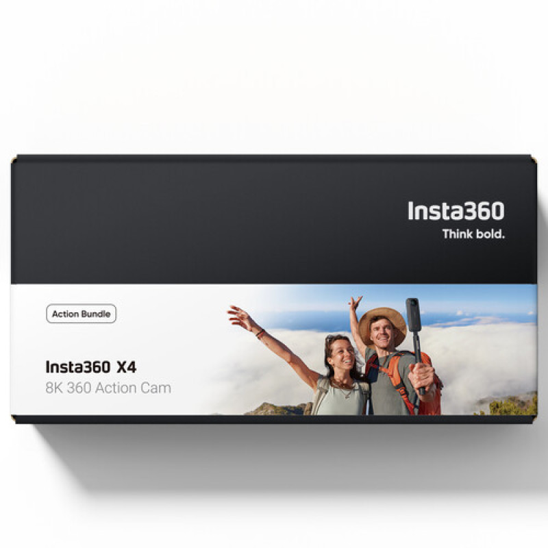 Панорамна камера Insta360 X4 360° 8K (Action Kit)