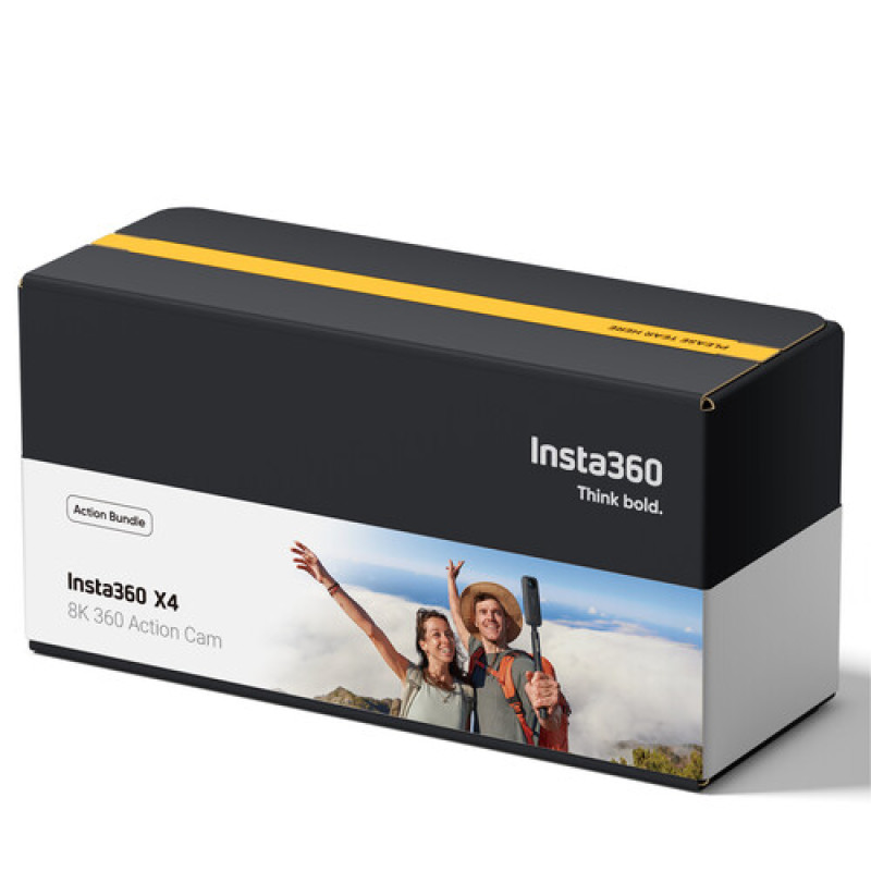 Панорамна камера Insta360 X4 360° 8K (Action Kit)