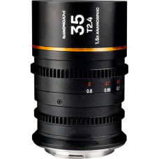 Venus Optics Laowa Nanomorph 35mm T2.4 1.5x S35 Anamorphic Lens (RF Mount, Amber)