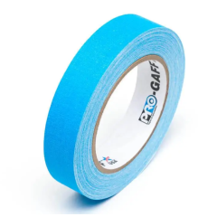 Флуоресцентная клейкая лента Le Mark PRO-GAFFER™ TAPE FLUORESCENT 19MM X 25YDS Blue (PROGAFF19NBL)