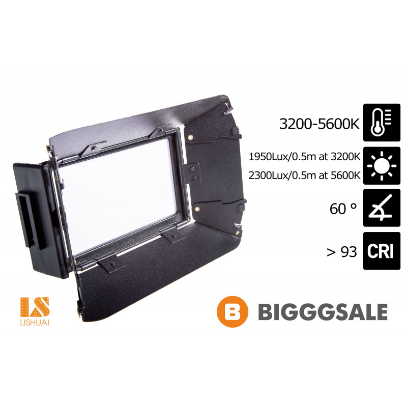 Cветодиодный накамерный видео свет Lishuai LED-170DS