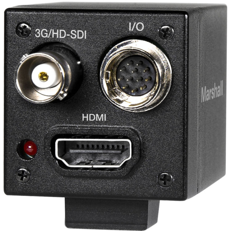 Камера Marshall Electronics CV505-MB 2.5MP 3G-SDI Compact Broadcast Compatible Camera with 3.7mm Lens (M12 Mount, Power/OSD Joystick/Audio Input)