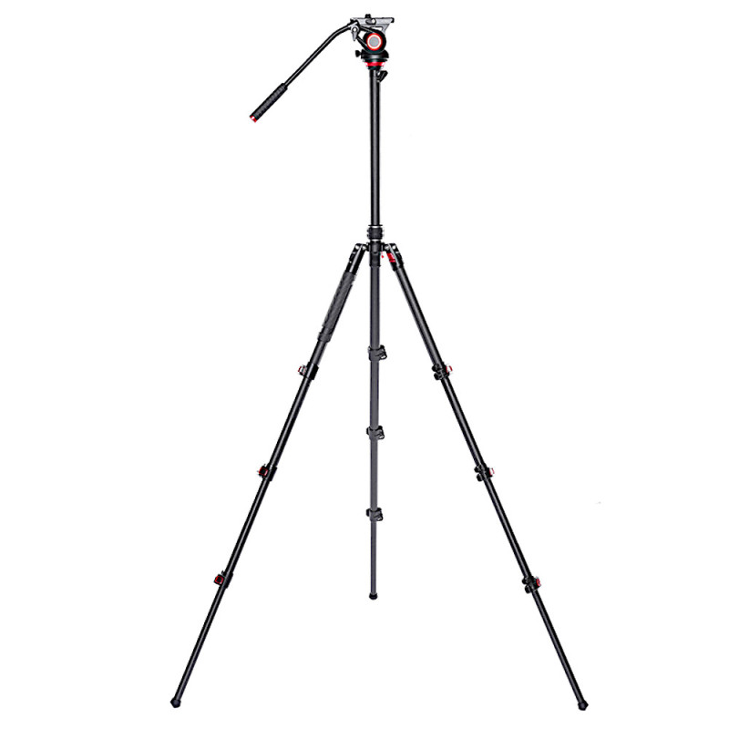 Карбоновий штатив-монопод Miliboo MTT501CF Kit з гідравлічною головкою MYT801