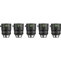 Набір об'єктивів NiSi AUREUS PRIME T1.4 Cinema 5-Lens Kit ARRI PL mount (5 шт) (NIC-AUREUS-5KIT-PL)