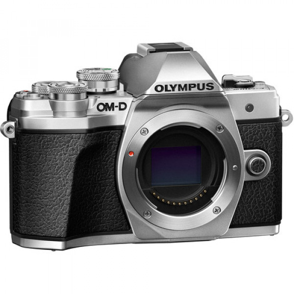 Olympus OM-D E-M10 Mark III Mirrorless Micro Four Thirds Digital Camera (Body Only, Silver)