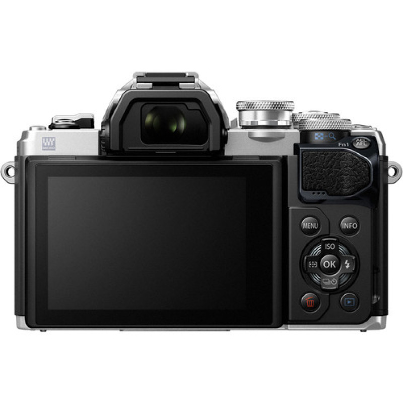 Olympus OM-D E-M10 Mark III Mirrorless Micro Four Thirds Digital Camera (Body Only, Silver)