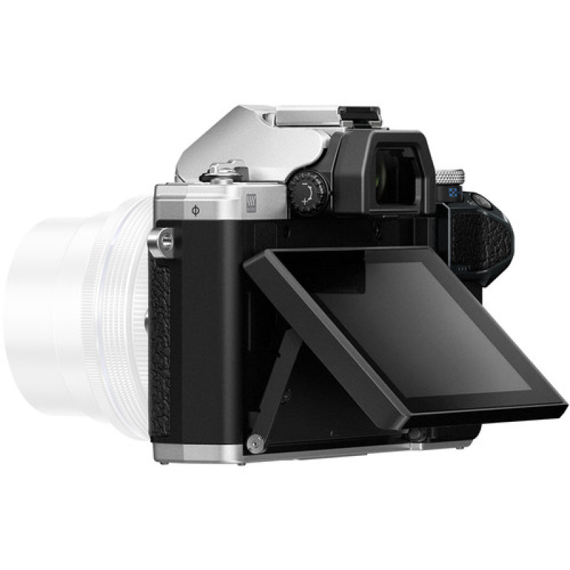 Olympus OM-D E-M10 Mark III Mirrorless Micro Four Thirds Digital Camera (Body Only, Silver)