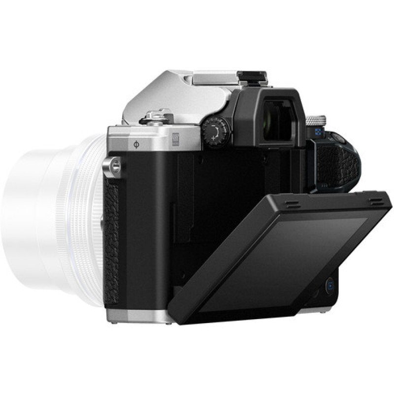 Olympus OM-D E-M10 Mark III Mirrorless Micro Four Thirds Digital Camera (Body Only, Silver)