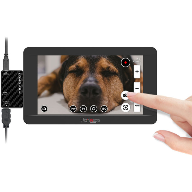 Накамерный монитор PORTKEYS 5" HDMI 4K Monitor with Long Arm Control Box Kit