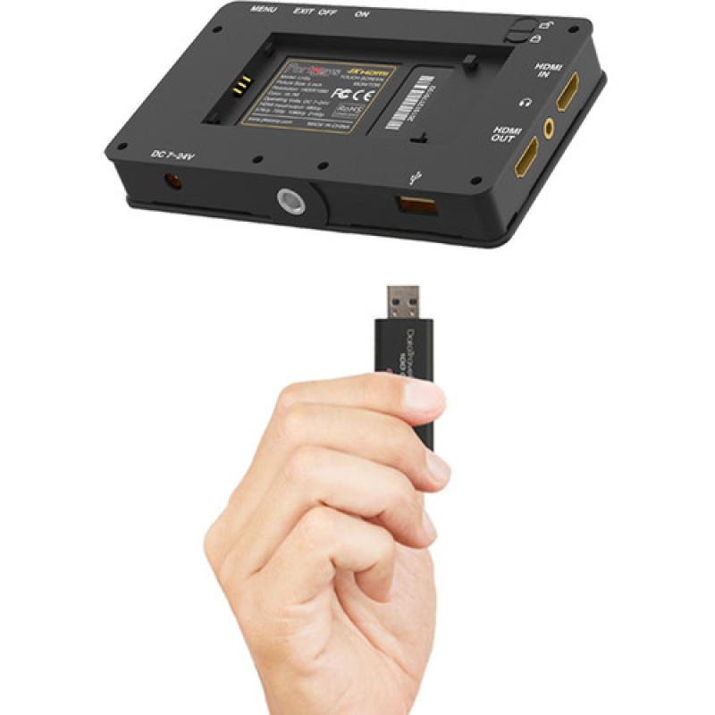 Накамерный монитор PORTKEYS 5" HDMI 4K Monitor with Long Arm Control Box Kit