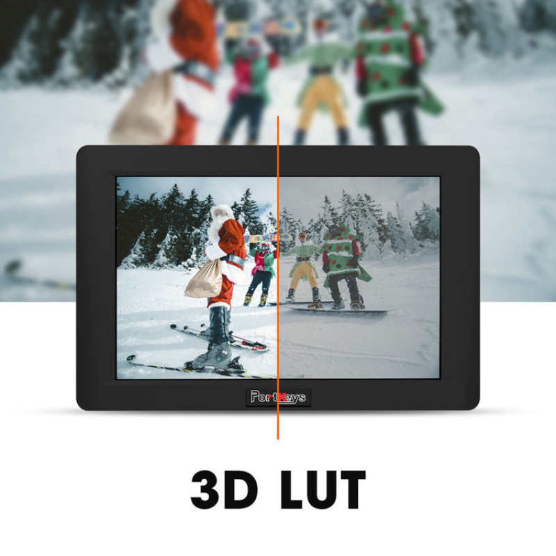 Накамерний монітор PORTKEYS HH7 7" HDMI IPS On-Camera Monitor