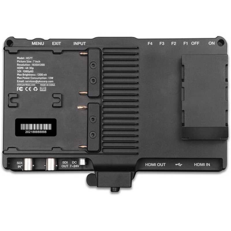 Монітор PORTKEYS HS7T II High-Bright 4K HDMI/SDI Monitor (Wireless HD Video Transmission Compatible)