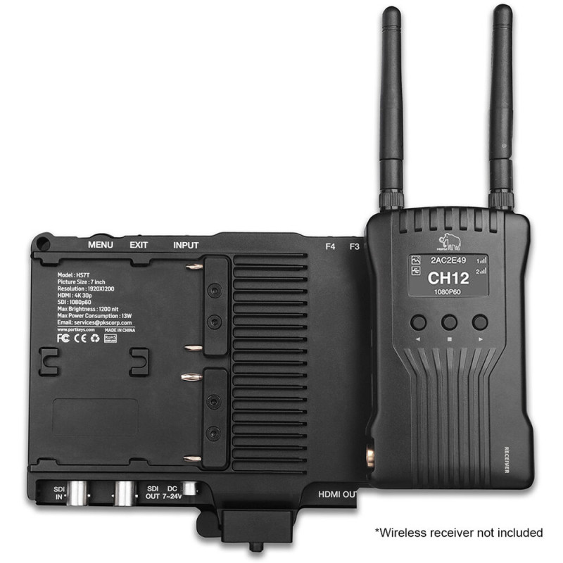 Монітор PORTKEYS HS7T II High-Bright 4K HDMI/SDI Monitor (Wireless HD Video Transmission Compatible)