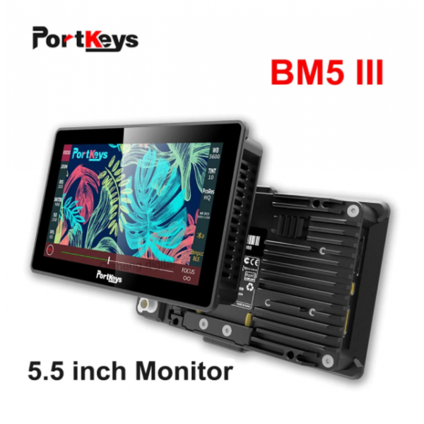 Монітор PORTKEYS BM5 III 5.5" HDMI Touchscreen Monitor 2200nit (BM5 III)