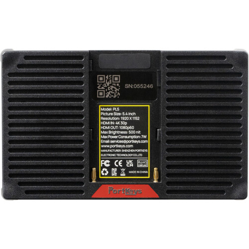Накамерний монітор PORTKEYS PL5 (5.4") (HDMI/USB) (PL5)
