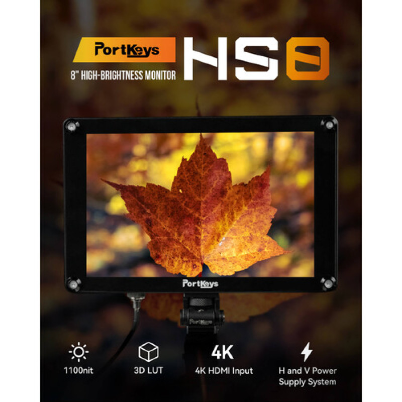 Накамерный монитор PORTKEYS HS8 (8") (HS8)