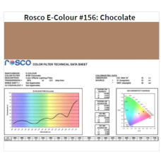 Фільтр Rosco E-Colour+ 156 Chocolate Roll