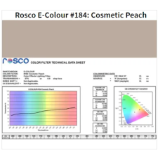 Фільтр Rosco E-Colour+ 184 Cosmetic Peach Roll