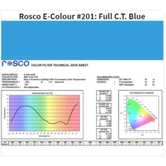 Фильтр Rosco EdgeMark E-201-Full CTB-1.22x7.62M