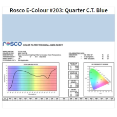 Фильтр Rosco EdgeMark E-203-Quarter CTB-1.22x7.62M