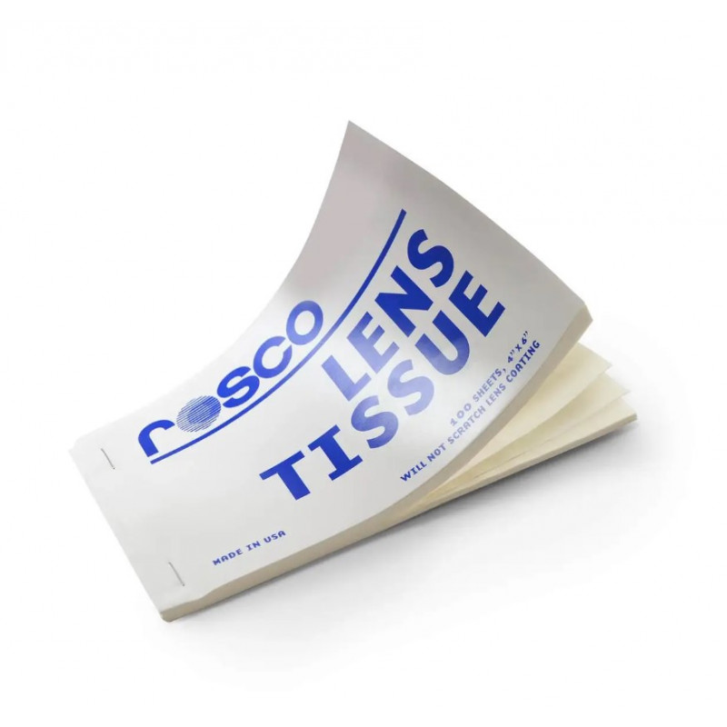 Серветки для чистки лінз ROSCO Lens Tissue Book of 100 Sheets
